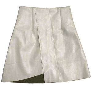 High Waist Asymmetric Skirt