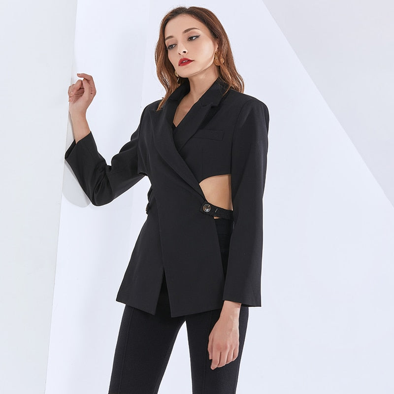 Hollow Out Blazer